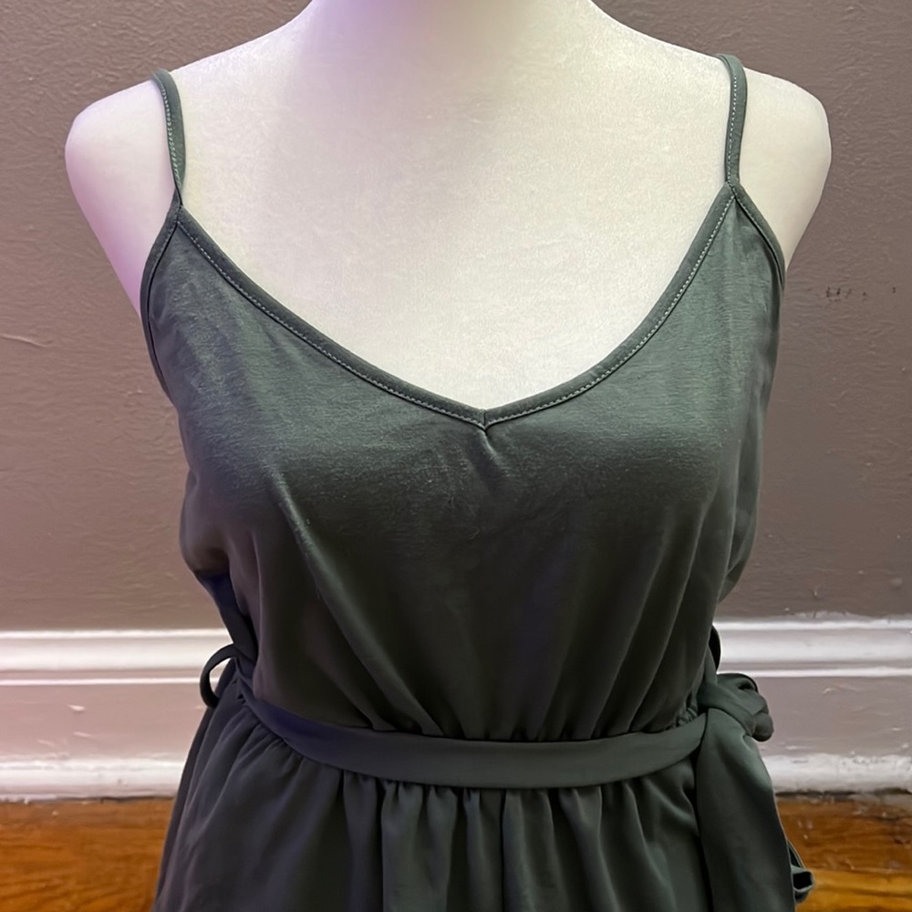 Olive Green Jumpsuit